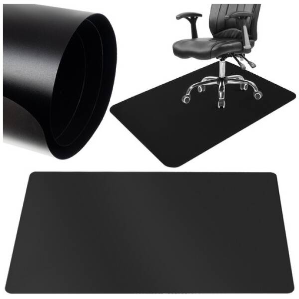 eng pl Protective chair mat 90x130cm RUHHY black 16556 7