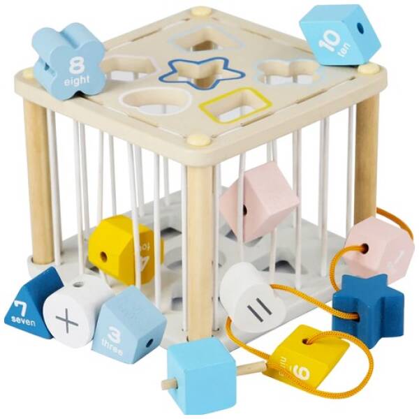 eng pl Sorter wooden sensory cube 22885 17249 8