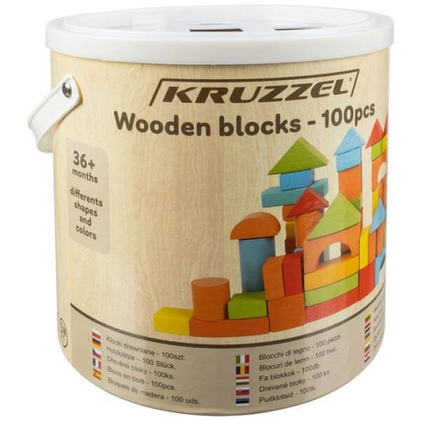 eng pl Wooden blocks 100pcs Kruzzel 22666 17220 1