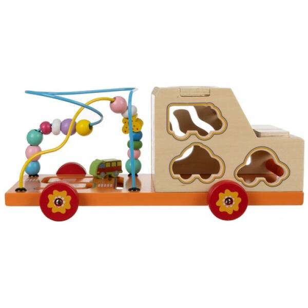 eng pl Wooden car sorter Kruzzel 22652 17331 8