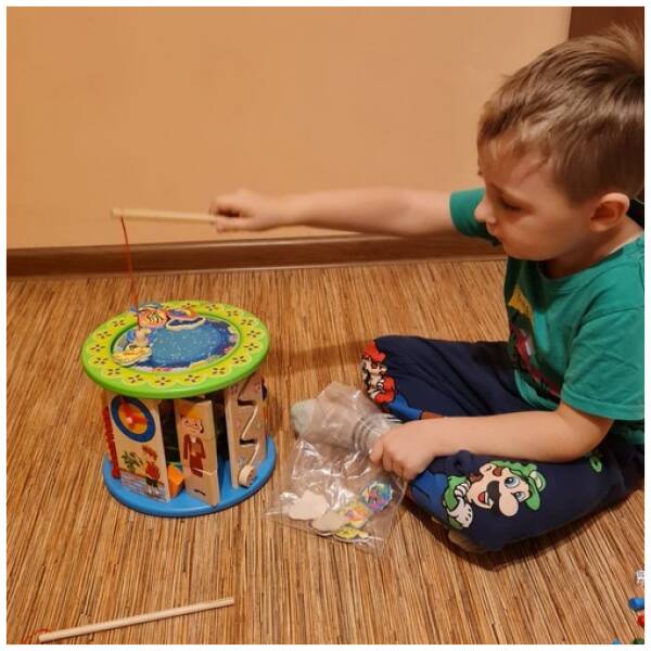 eng pl Wooden educational cube Kruzzel 24670 17945 8