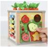 eng pl Wooden educational cube sorter Kruzzel 22566 16993 3