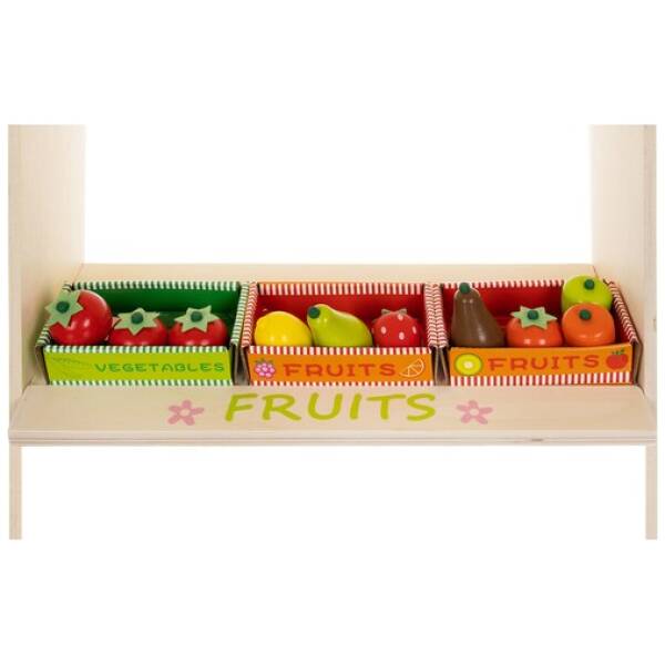 eng pl Wooden stall with accessories Kruzzel 24888 18007 12