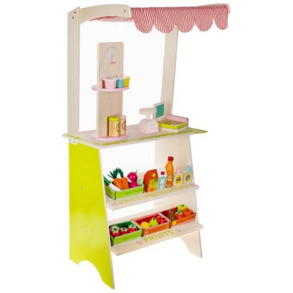 eng pl Wooden stall with accessories Kruzzel 24888 18007 8