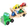 eng pl Wooden truck tow truck set of cars 22698 17073 3