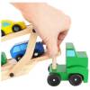 eng pl Wooden truck tow truck set of cars 22698 17073 5