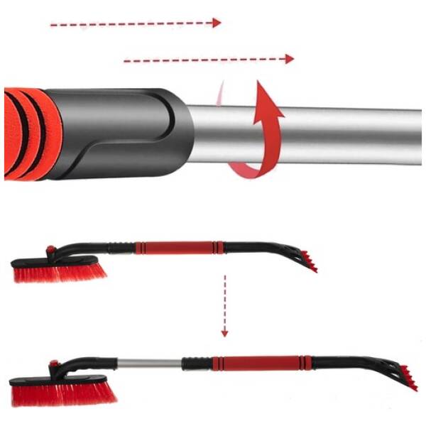 eng pl Xtrobb 24821 Telescopic Ice Scraper 17964 8