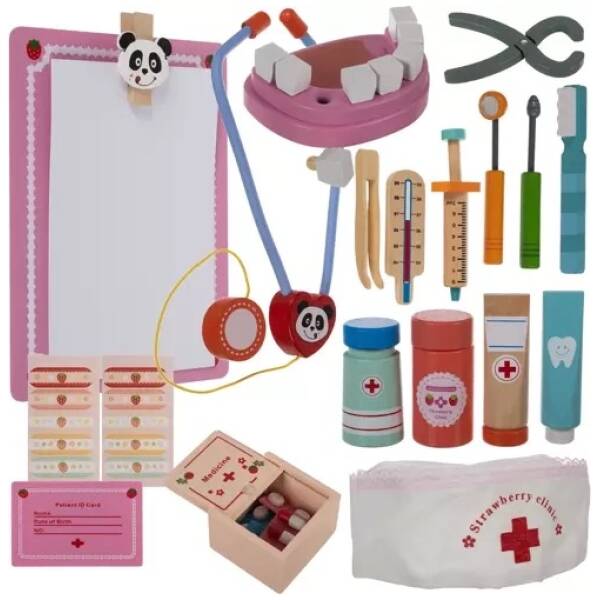 eng pl Little Doctor Set Wooden Kruzzel 19869 16258 7