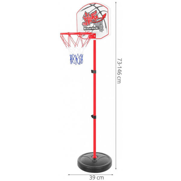 2 in 1 basketstallning med darttavla till barn 12