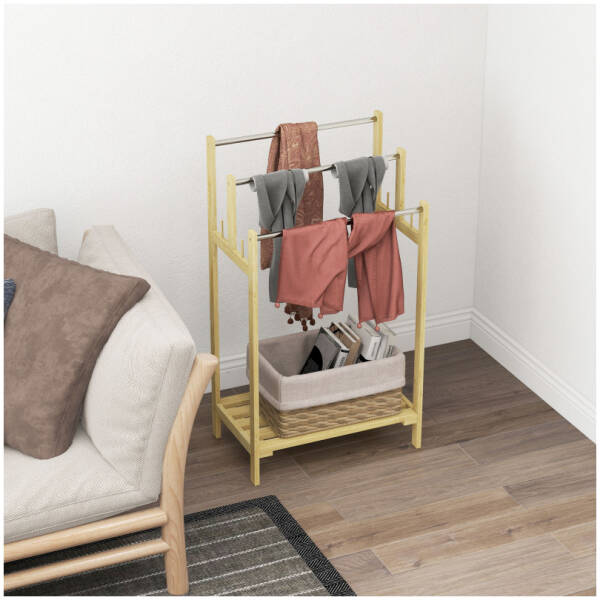 bambu handduksstall fristaende 3 stangs 505 x 31 x 90 cm 5