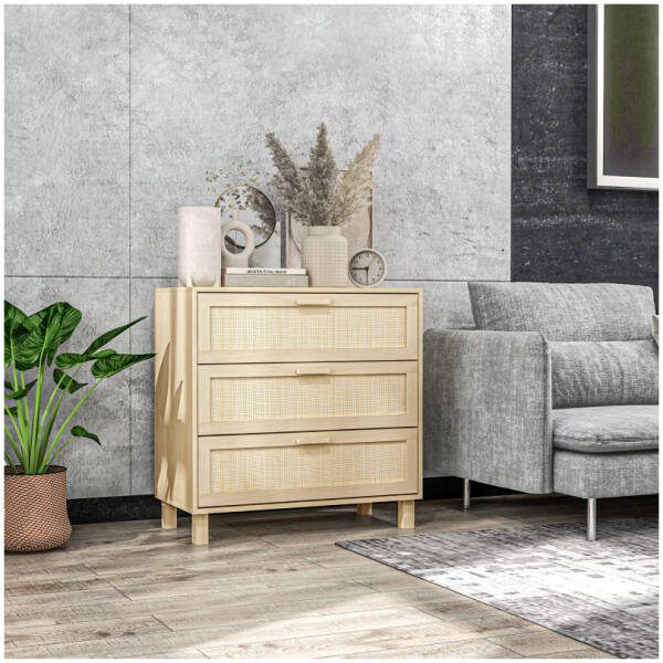 byra sideboard 3 lador rottingdekor 80 x 40 x 80 cm tra 1