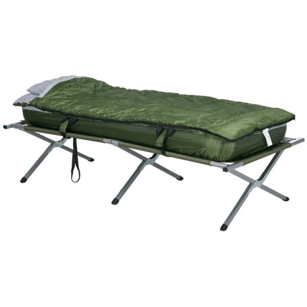 campingsang med madrass 193 x 86 x 43 63 cm gron 5