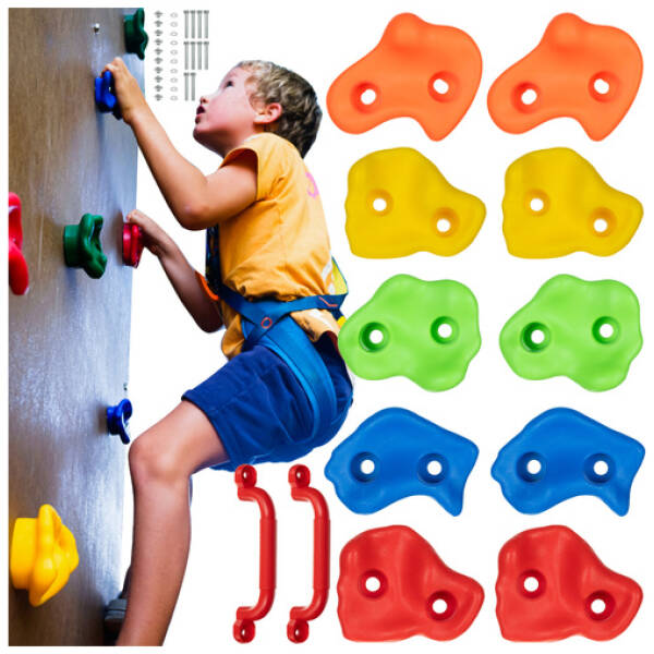 eng pl Climbing holds 12 pieces Kruzzel 25394 18053 11