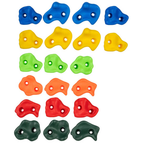 eng pl Climbing holds 22 pieces Kruzzel 25395 18055 12