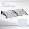 entretak transparent 200 x 96 x 27 cm svart 3