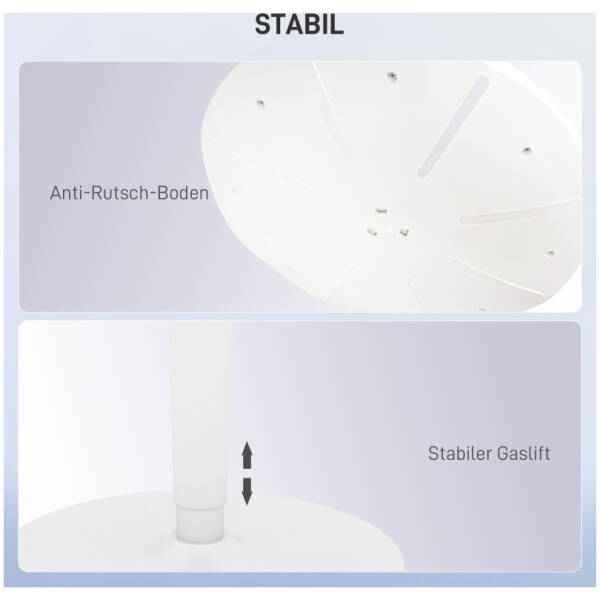 ergonamisk kontorspall aktivt sits hojdjusterbar 565 715 cm 120 kg gra 5