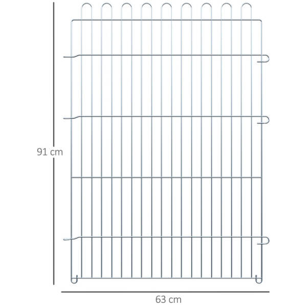 hundhage 8 delar 36 x 91 cm 2