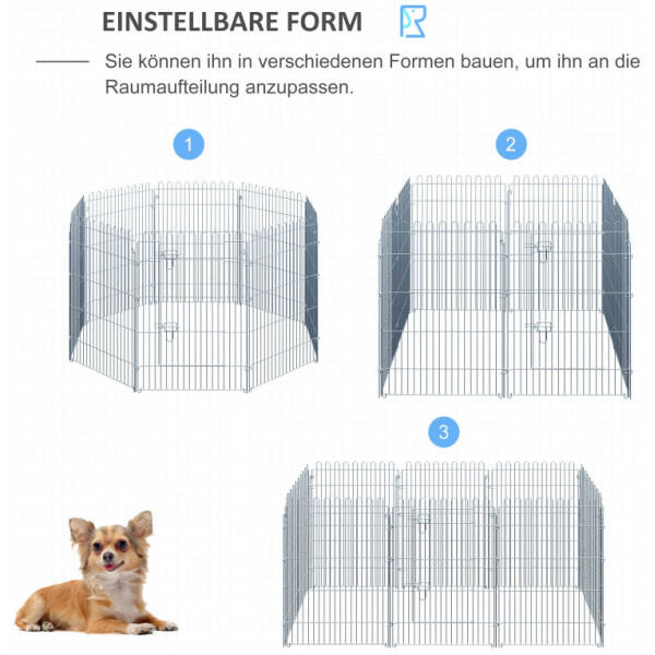 hundhage 8 delar 36 x 91 cm 3