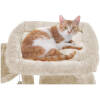 klostrad katt trad med stor plattform 48 x 48 x 96 cm beige 5