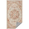 matta 80 x 150 cm halkfri beige traditionell vintagestil maskintvattbar 1