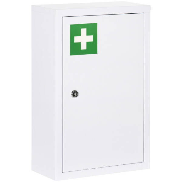 medicinskap lasbart metall vit 30 x 14 x 46 cm 5