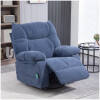 relax massage fatolj med liggfunktion 98 x 90 x 98 cm bla 1