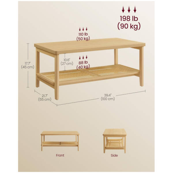 soffbord boho rotting 2 nivaer ek 100 x 55 x 45 cm 3