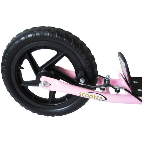 sparkcykel 12 tums bakbroms hojdjusterbar rosa 6